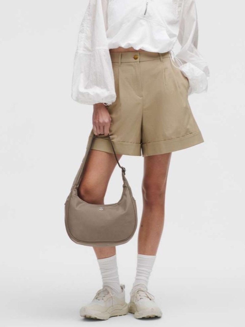 🆕 Lululemon Lululinen High Rise Short • 6” • Sheer Oak • Sz 10